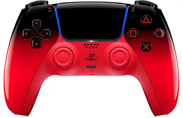 Front. Sony Interactive Entertainment - Sony Interactive Entertainment - DualSense Wireless Controller for PS5, PC, Mac & Mobile - Techno Red.