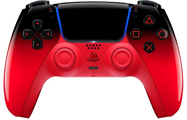 Sony Interactive Entertainment - DualSense Wireless Controller for PS5, PC, Mac & Mobile - Techno Red