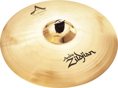 Angle Standard. Zildjian - 20" A Custom Crash Cymbal.