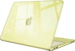 Fintie - Case for MacBook Neo 13 Inch (Model A3404, 2026 Release) Snap-On Hard Shell Cover, Ultra-Thin, Slim Fit, Lightweight - Glittering Citrus