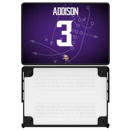 Keyscaper - Jordan Addison Minnesota Vikings MacBook Case - Pro 14 in - Multicolor