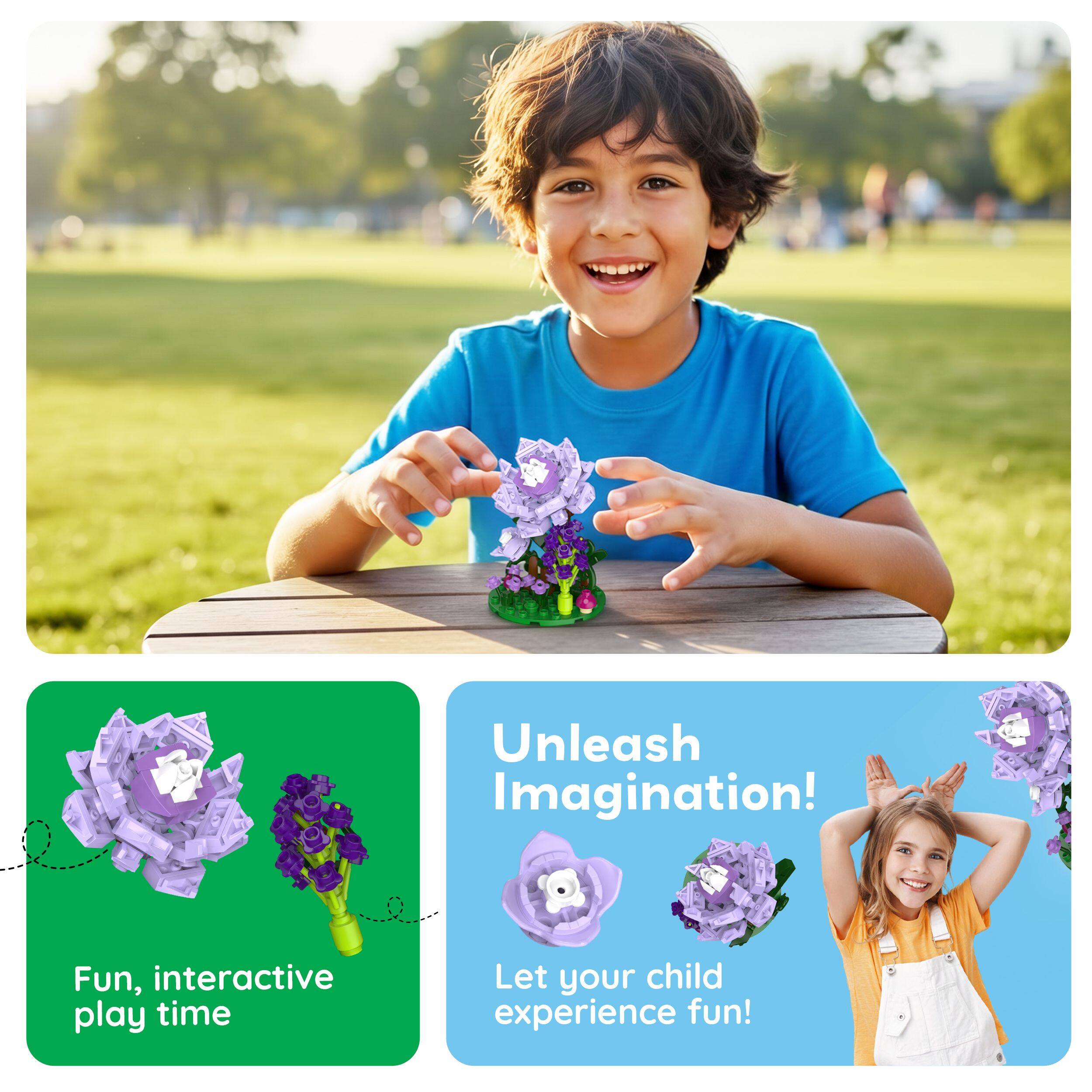 Unleash Imagination! Fun, interactive play time. Let your child experience fun!