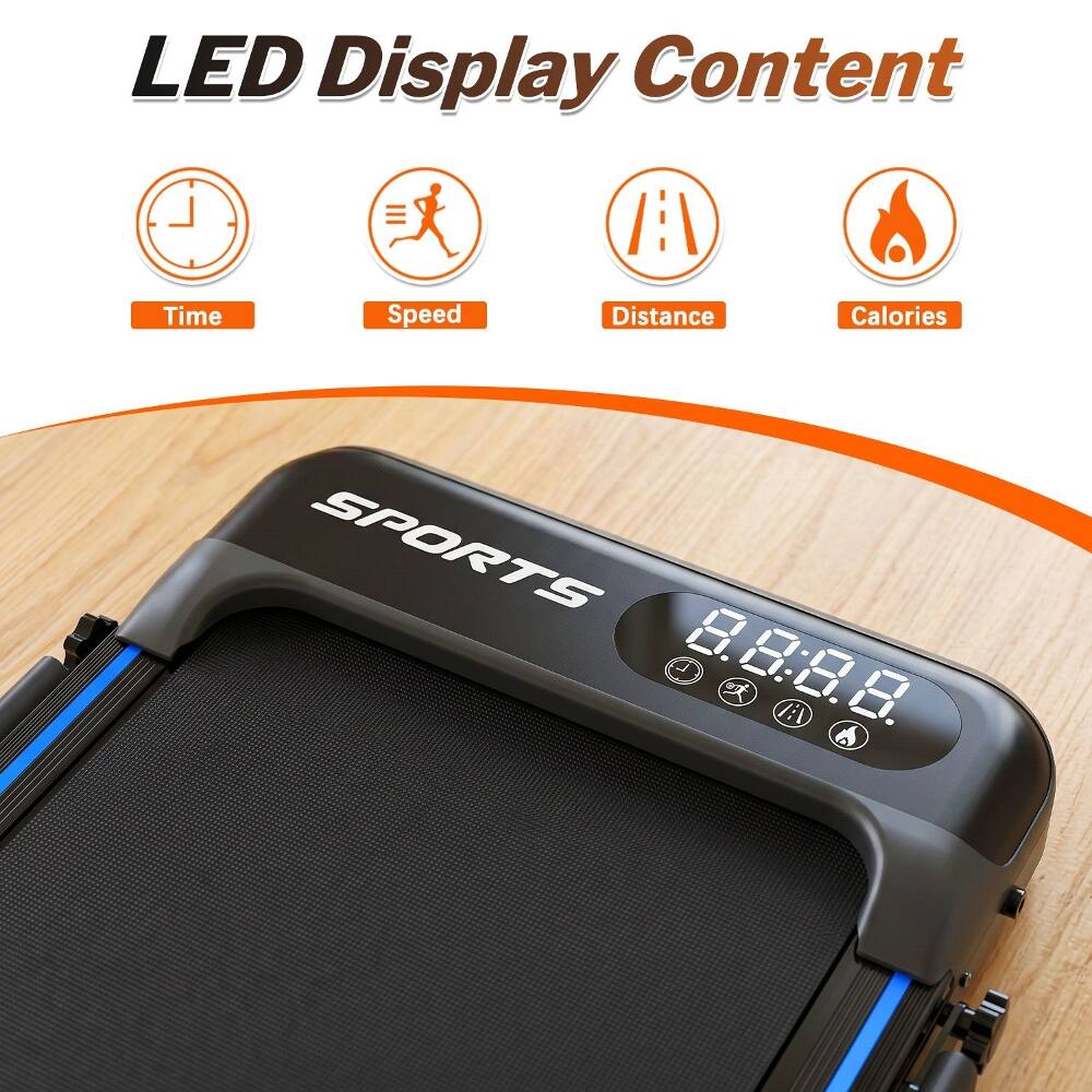 LED Display Content  
Time Speed Distance Calories  
SPORTS  
8.8:8.8