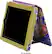 Angle Standard. HADAKI - Wrap for Apple® iPad® and iPad 2 - Cobalt Paisley.