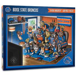 YouTheFan - Boise State Broncos Purebred Fans 18'' x 24'' A Real Nailbiter 500-Piece Puzzle - Multicolor