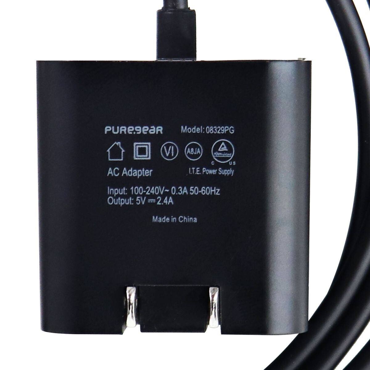 PURE.SEAR  
Model: 08329PG  
VI ALBA US AC Adapter I.T.E. Power Supply  
Input: 100-240V~0.3A 50-60Hz  
Output: 5V=2.4A  
Made in China