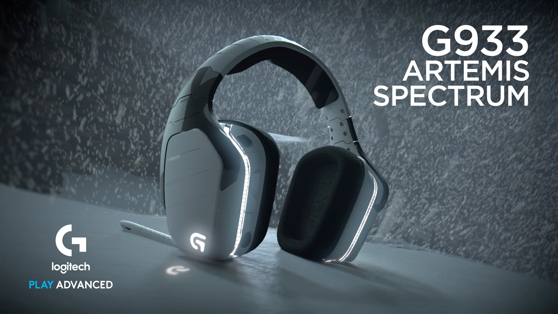 Best Buy Logitech G933 Artemis Spectrum Gaming Headset White 981 0006