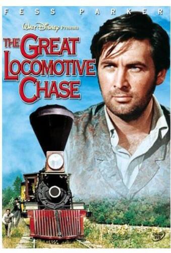 Front. The Great Locomotive Chase   - DVD.