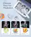 Choose Your Ice Thickness
11 Mins Thin Blend Smoothies
15 Mins Medium Preserve Food
20 Mins Thick Chill Drinks