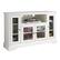 Angle. Walker Edison - Tall Sound Bar TV Stand for Most Flat-Panel TV's up to 60" - White.
