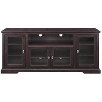 Walker Edison - TV Cabinet for Most TVs Up to 75" - Espresso - Front_Zoom