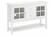 Angle. Walker Edison - Transitional TV Stand / Buffet for TVs up to 55" - White.