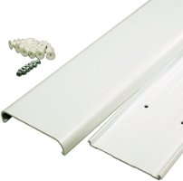 Legrand - Wiremold On-Wall Flat Screen TV Cable Concealment Kit - White - Angle_Zoom