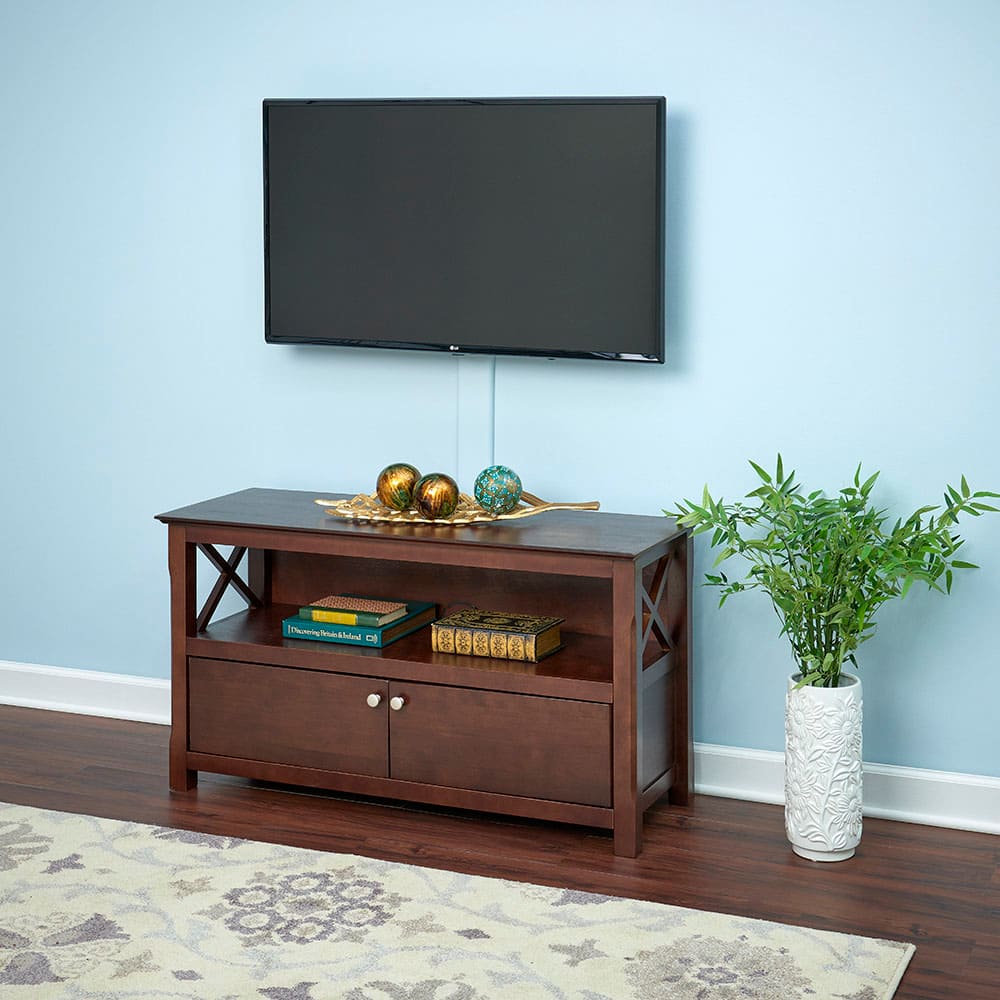 Alt View 12. Legrand - Wiremold On-Wall Flat Screen TV Cable Concealment Kit - White.