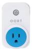 oort - SmartSocket Bluetooth Smart Plug Energy Meter - White/Blue-Front_Standard
