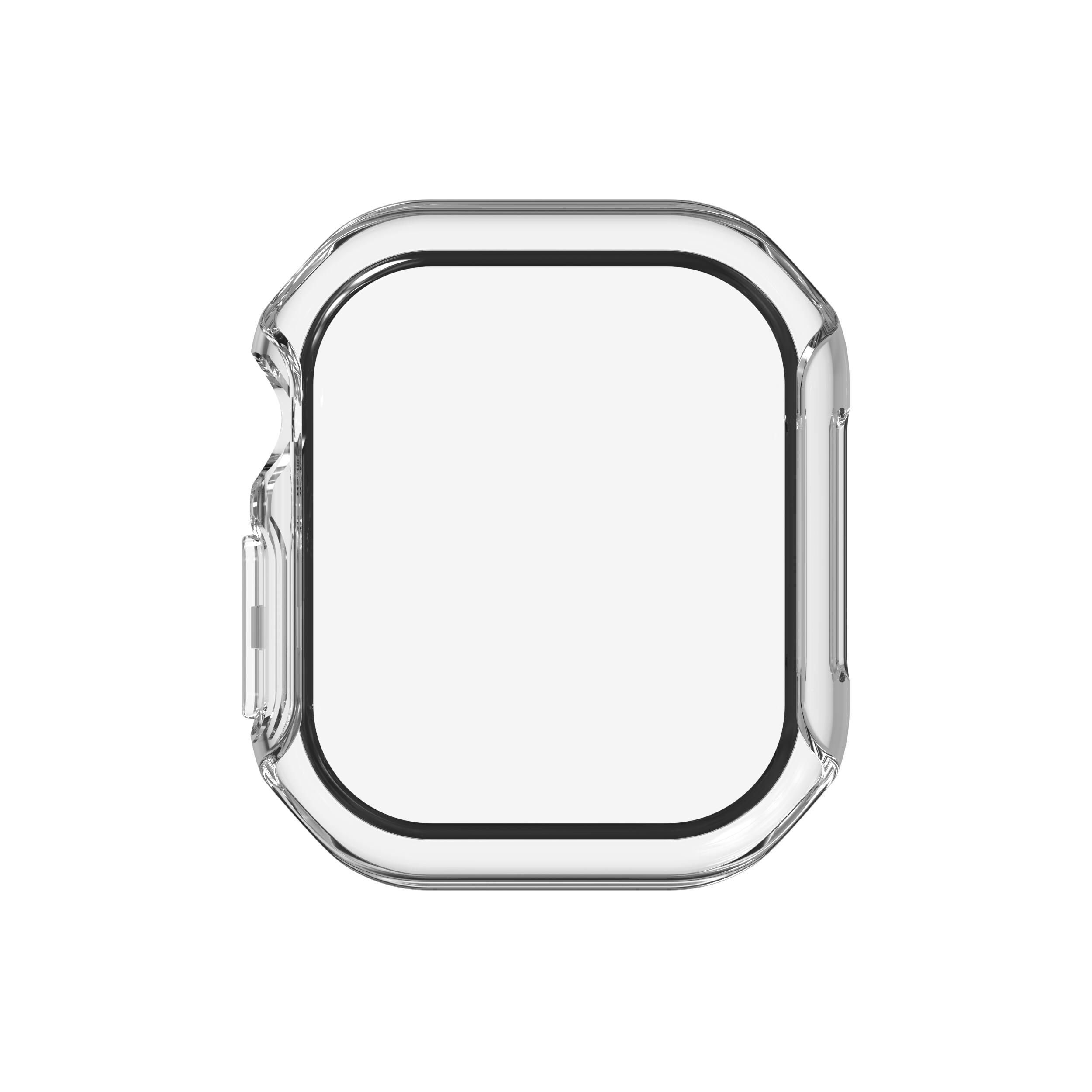 Alt View 18. ZAGG - InvisibleShield Glass Elite 360 Integrated Bumper + Screen Protection for Apple Watch Series 11/10 Small - Clear.