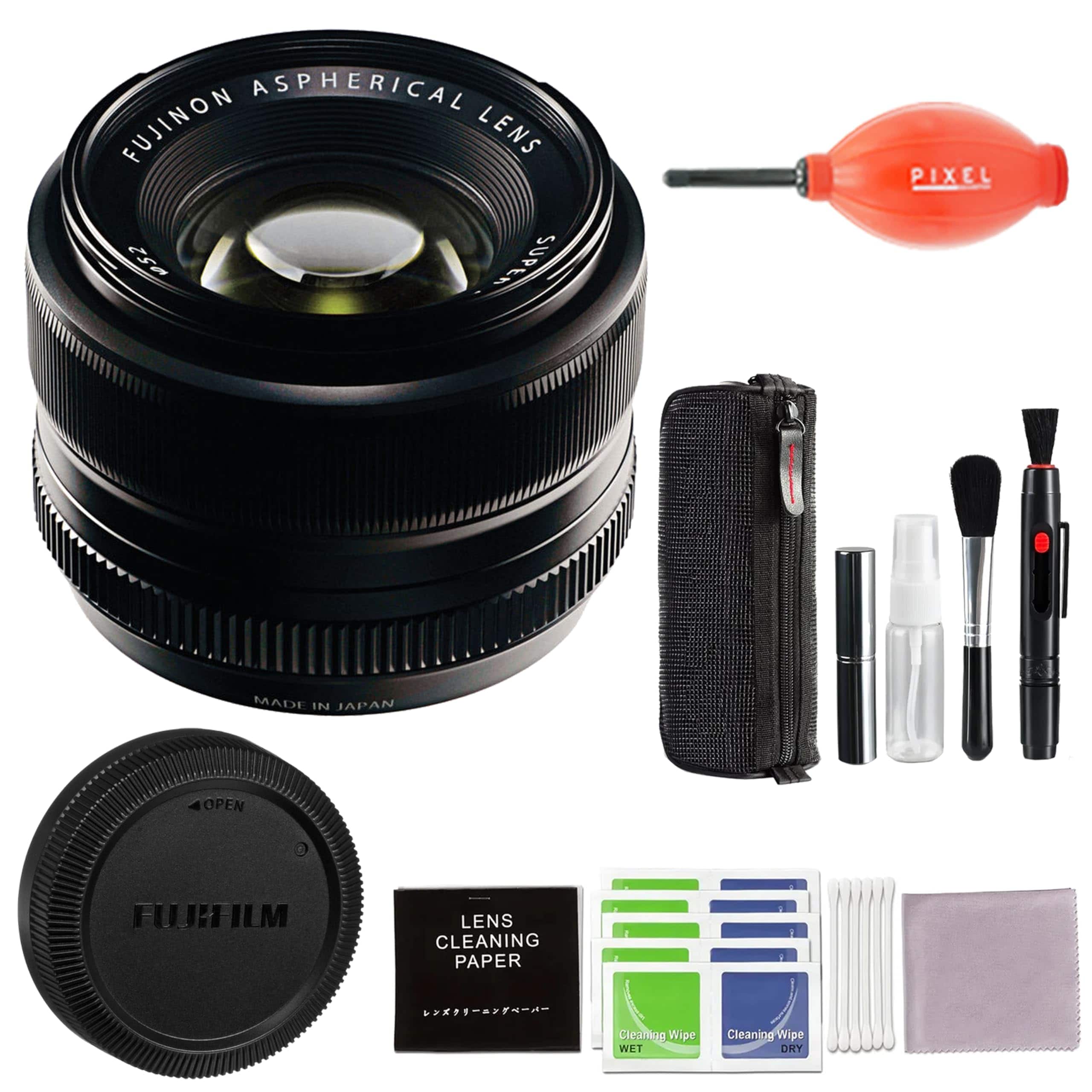 Fujifilm - XF 35mm f/1.4 R Lens with 64GB SD Card and Advanced Accessories price history on PriceWatchPro