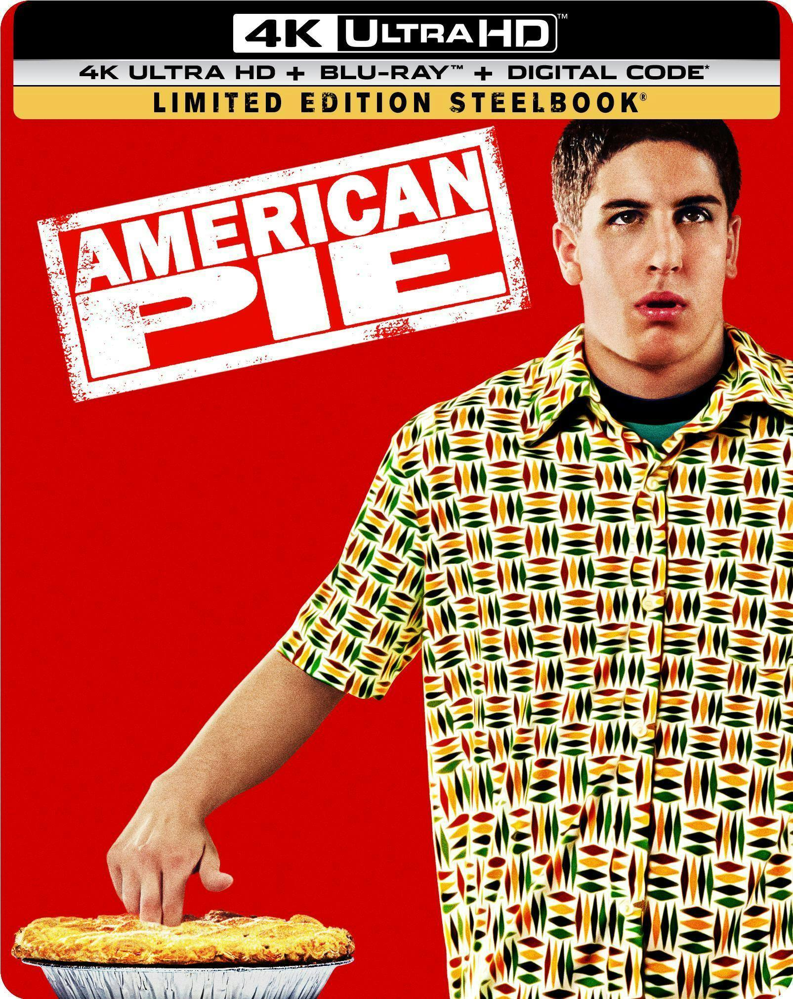Back. American Pie (Steelbook)   - 4K Blu-Ray.