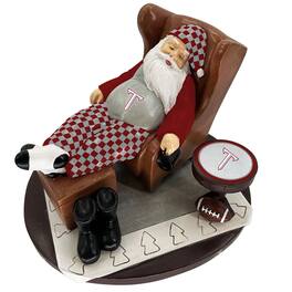 The Memory Company - Troy University Trojans Resting Santa Figurine - Cardinal