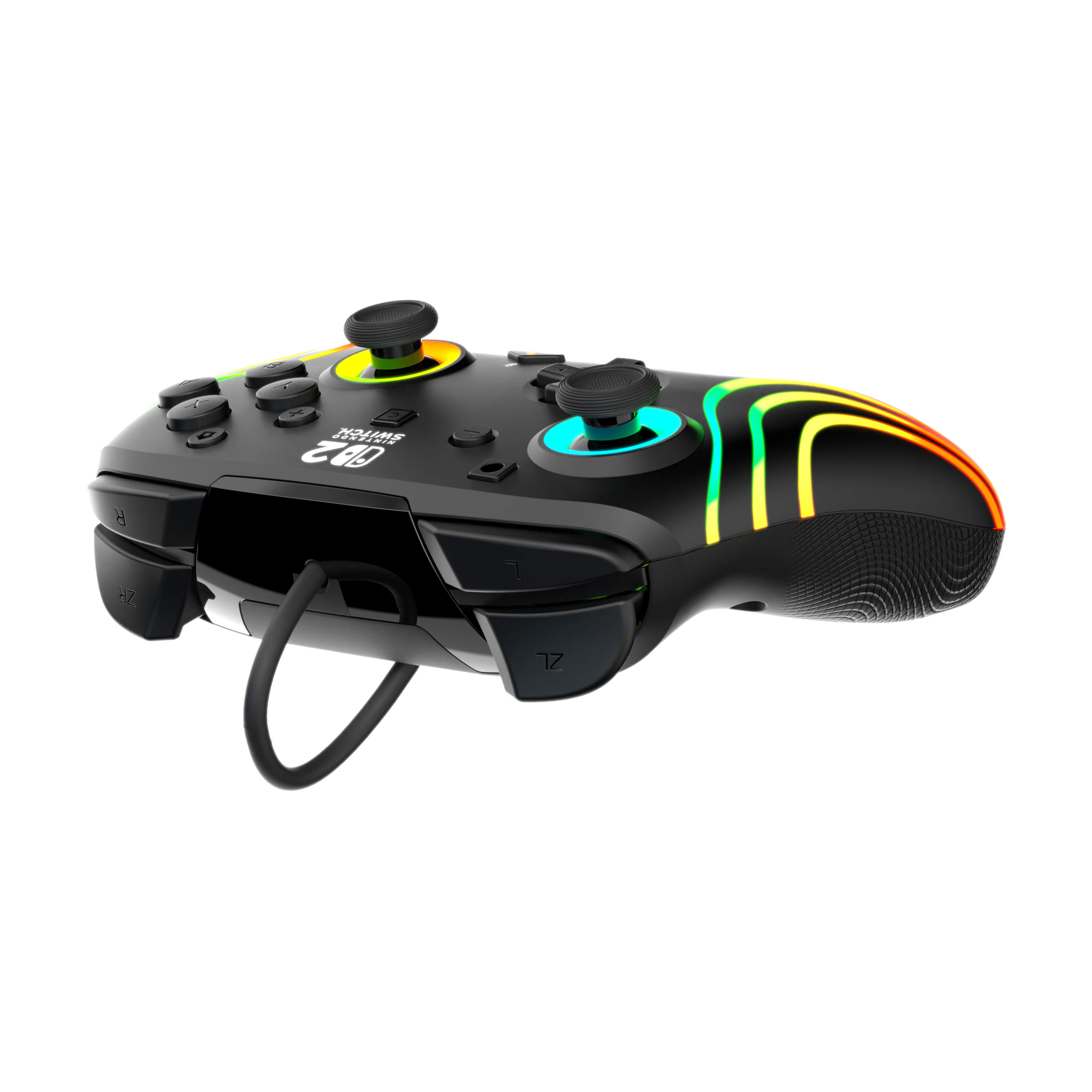 Alt View 2. Turtle Beach - Afterglow™ Wave Wired Controller - Nintendo Switch™ 2 - Black.