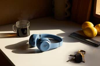 Beats Solo 4 Wireless On Ear Headphones Slate Blue - Open Box Beats Solo 4 Wireless On Ear Headphones Slate Blue - Open Box