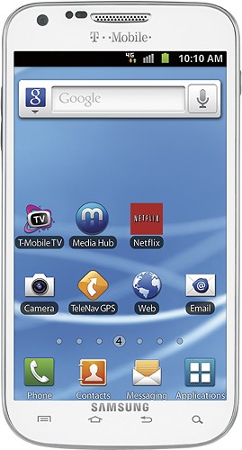  Samsung - Galaxy S II 4G Cell Phone - White (T-Mobile)