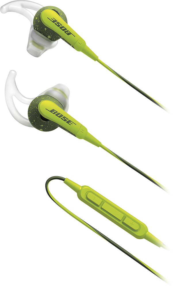 Bose SoundSport in-Ear Headphones for Apple Devices - Wired (Energy Green)
