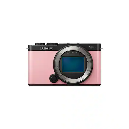 Front. Panasonic - LUMIX S9 Full Frame Mirrorless Camera, Body Only - Sakura.