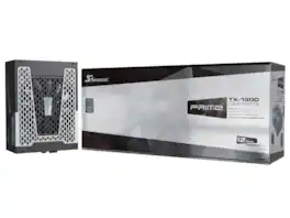Seasonic - PRIME TX 1300W Power Supply ATX 3.1 PCIe 5.1 Cybenetics Titanium A+ Fully Modular RTX 5090 AMD RX 9000 - Black