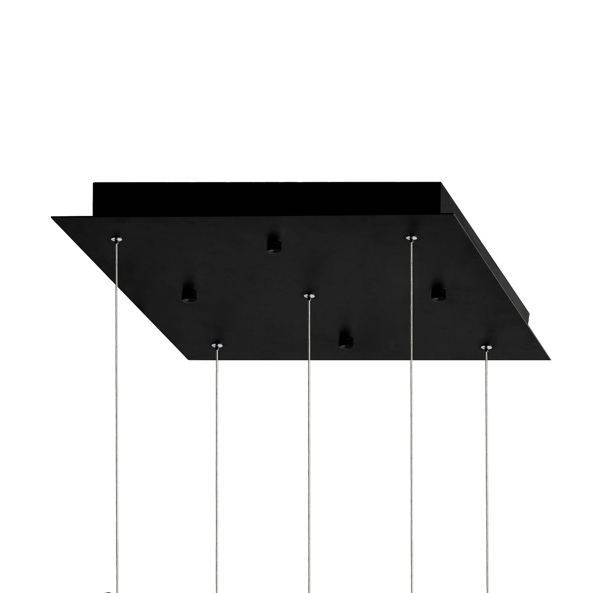 Alt View 1. CWI Lighting - Greta Integrated LED Black Mini Pendant - Black.