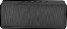 Insignia™ - Portable Bluetooth Stereo Speaker - Black - Larger Front