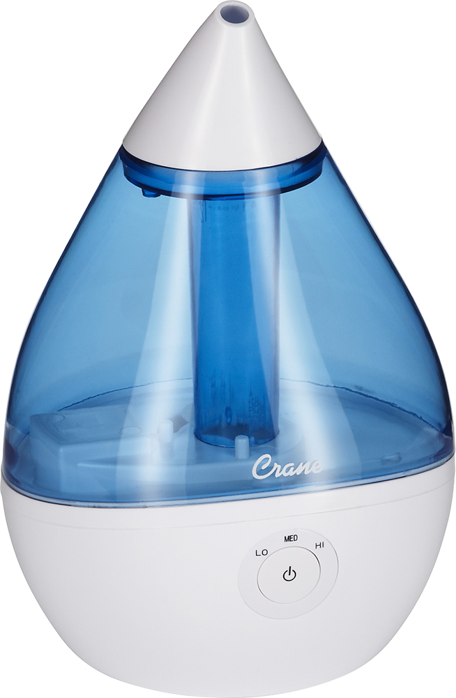 Customer Reviews: CRANE 0.5 Gal. Ultrasonic Cool Mist Humidifier Blue ...