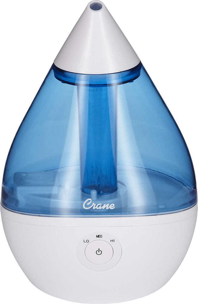 Best Buy: CRANE 0.5 Gal. Ultrasonic Cool Mist Humidifier Blue/White EE-5302