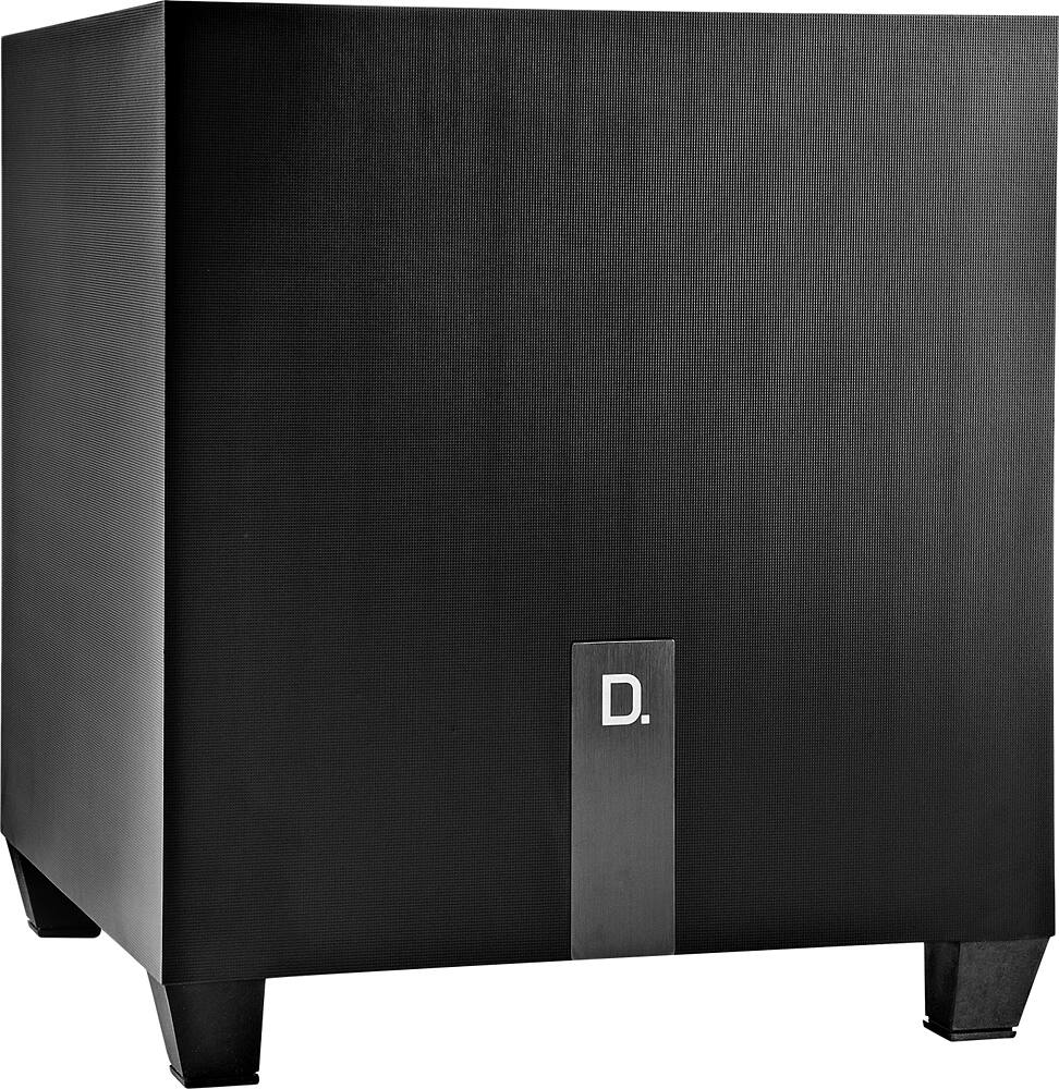 Alt View 14. Definitive Technology - W Studio Micro 3.1-Channel Soundbar with 8" Wireless Subwoofer and Wi-Fi Music Streaming - Brushed Aluminum.