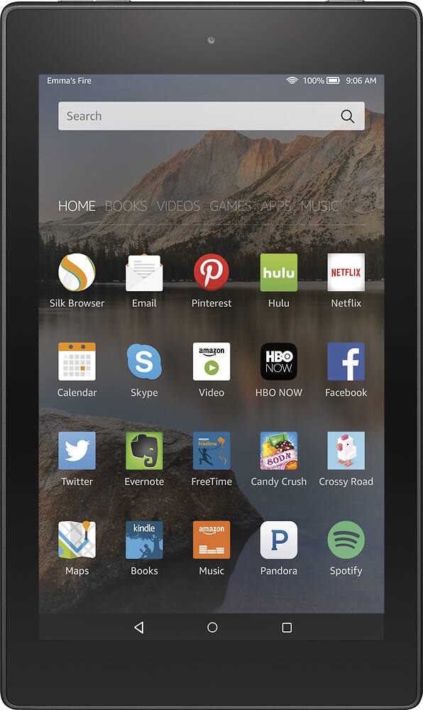 Best Buy: Amazon Fire HD 8 8" Tablet 16GB Black B00UIECE5M