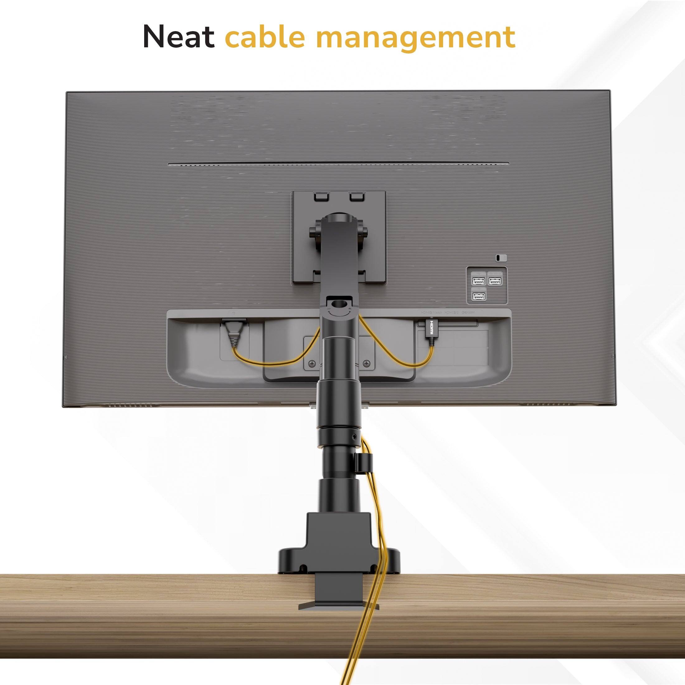 Neat cable management