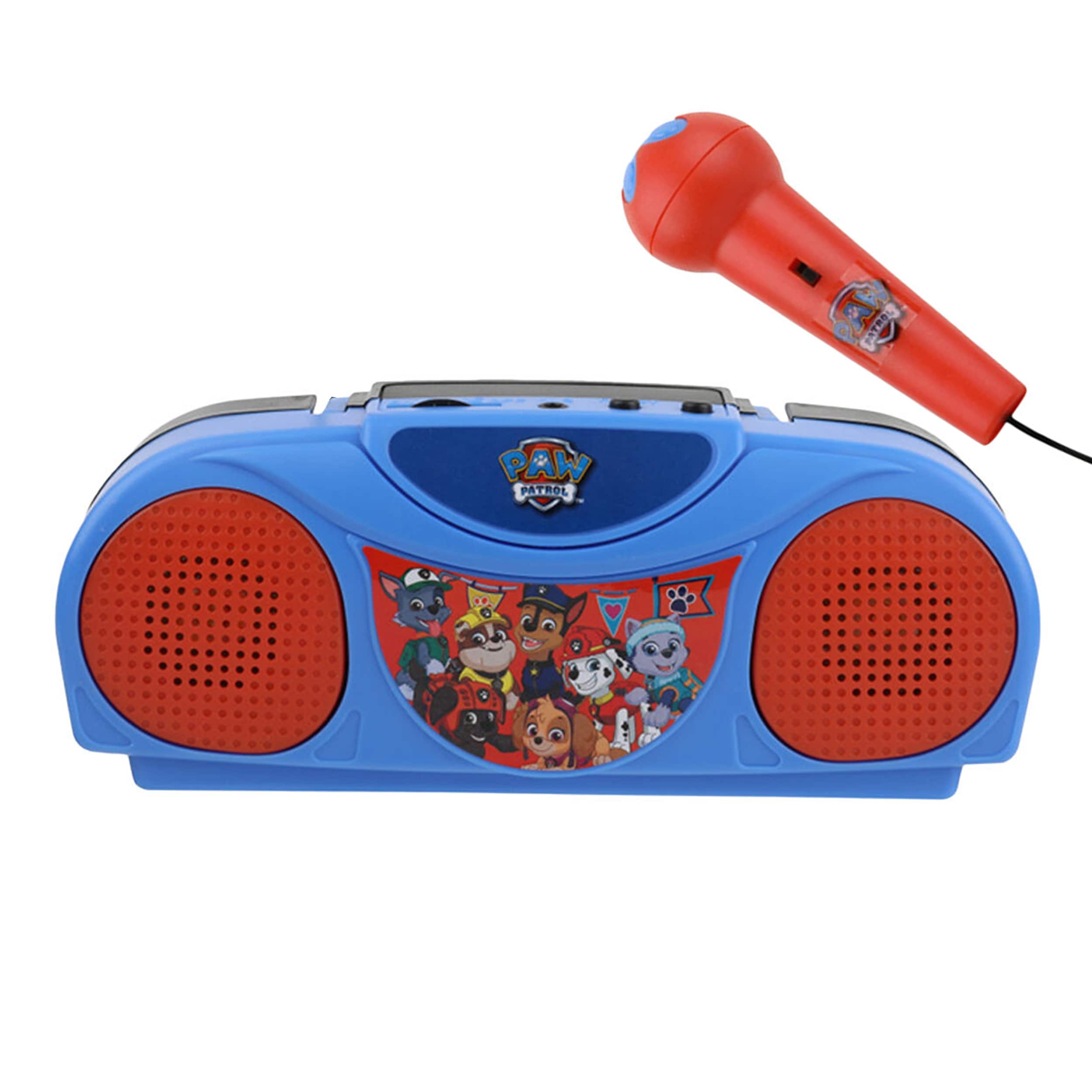 Paw Patrol - Portable Radio Karaoke with Microphone - Multi-Color