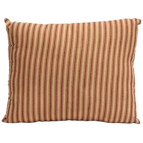 Left. BreeBe - O Christmas Tree Primitive Pillow - Multi.