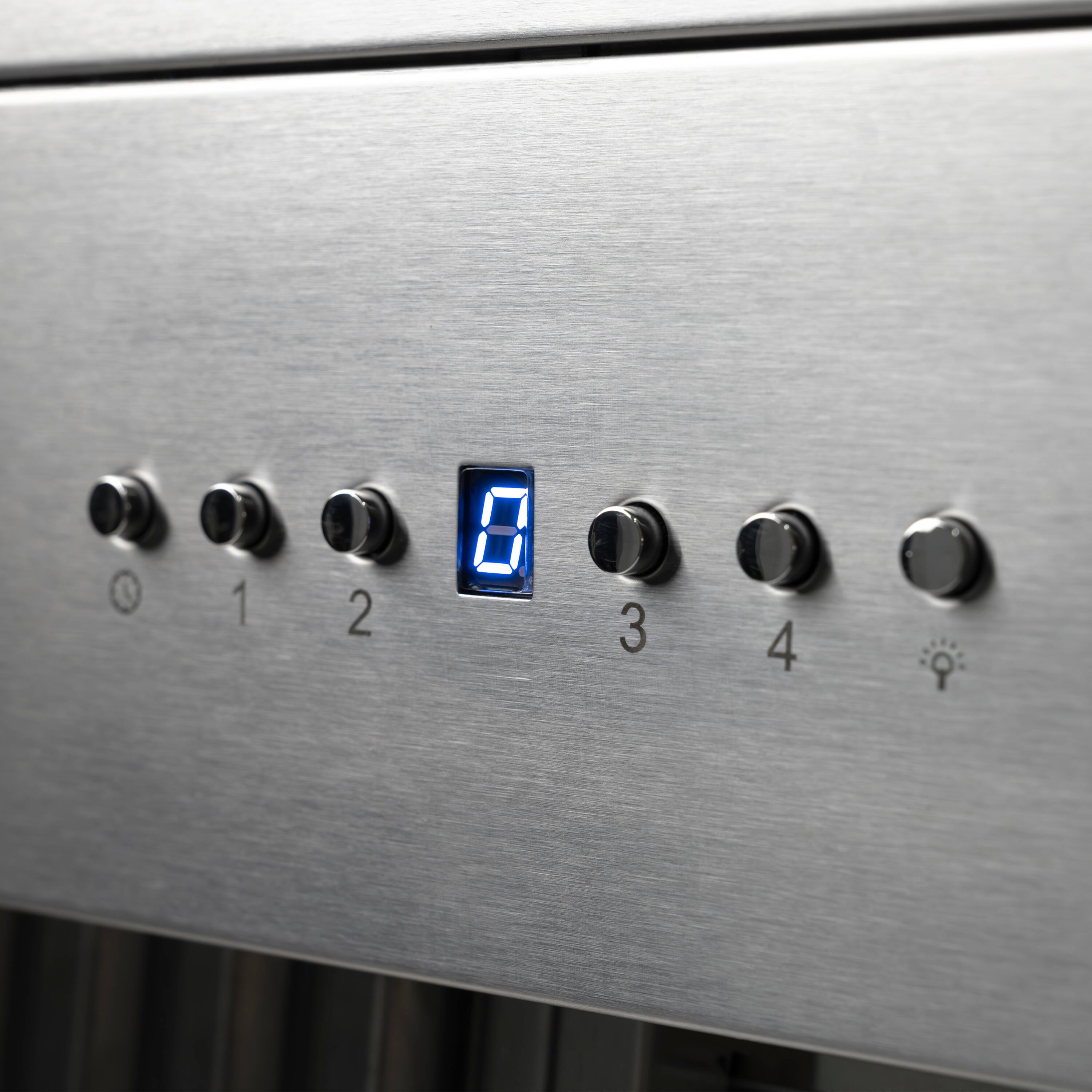 Alt View 8. ZLINE - ZLINE 28 in. DuraMount™ Ducted Wall Mount Range Hood Insert in Stainless Steel - Stainless Steel.