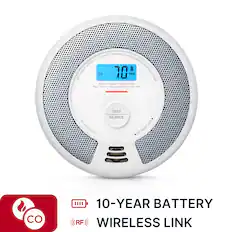 5 MANUAL FOR OWNER TO OPERATING REFER IMPORTANT CO 1 PPM INSTRUCTIONS
Green - Power
Yellow - Fault
Red - Alarm
Move to fresh air. Call 911
TEST
SILENCE OFF
TWIST ON
10-YEAR BATTERY (RF WIRELESS LINK)