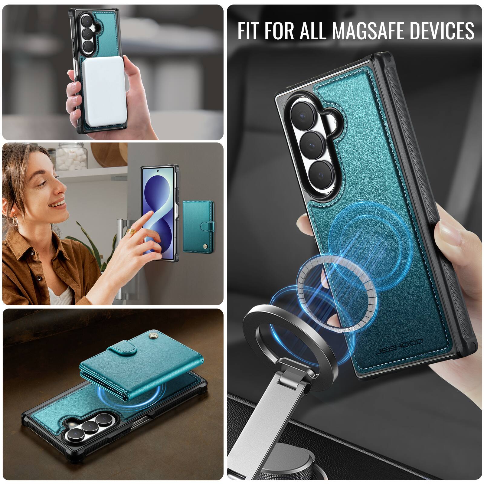 FIT FOR ALL MAGSAFE DEVICES  
JEEHOOD