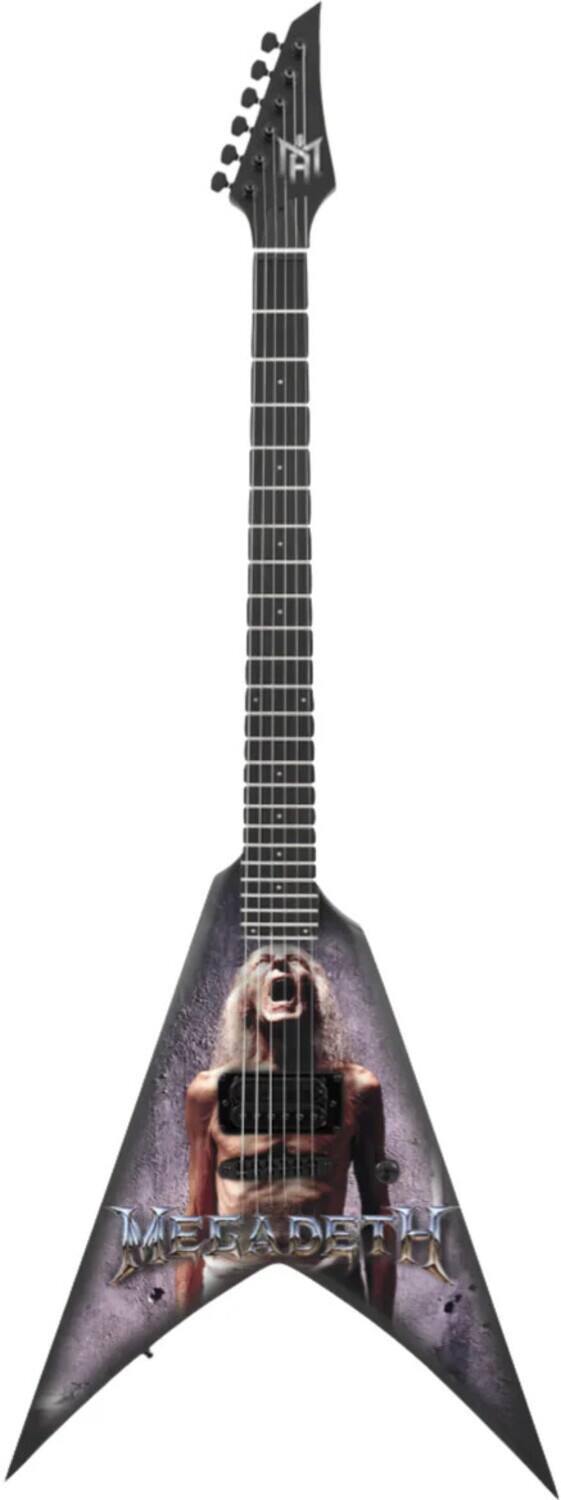 Front. PopMarket - Megadeth - The Mini Axe - Megadeth - Countdown to Extinction - Mini Guitar Replica Collectible   - COLLECTIBLES - Multicolor.