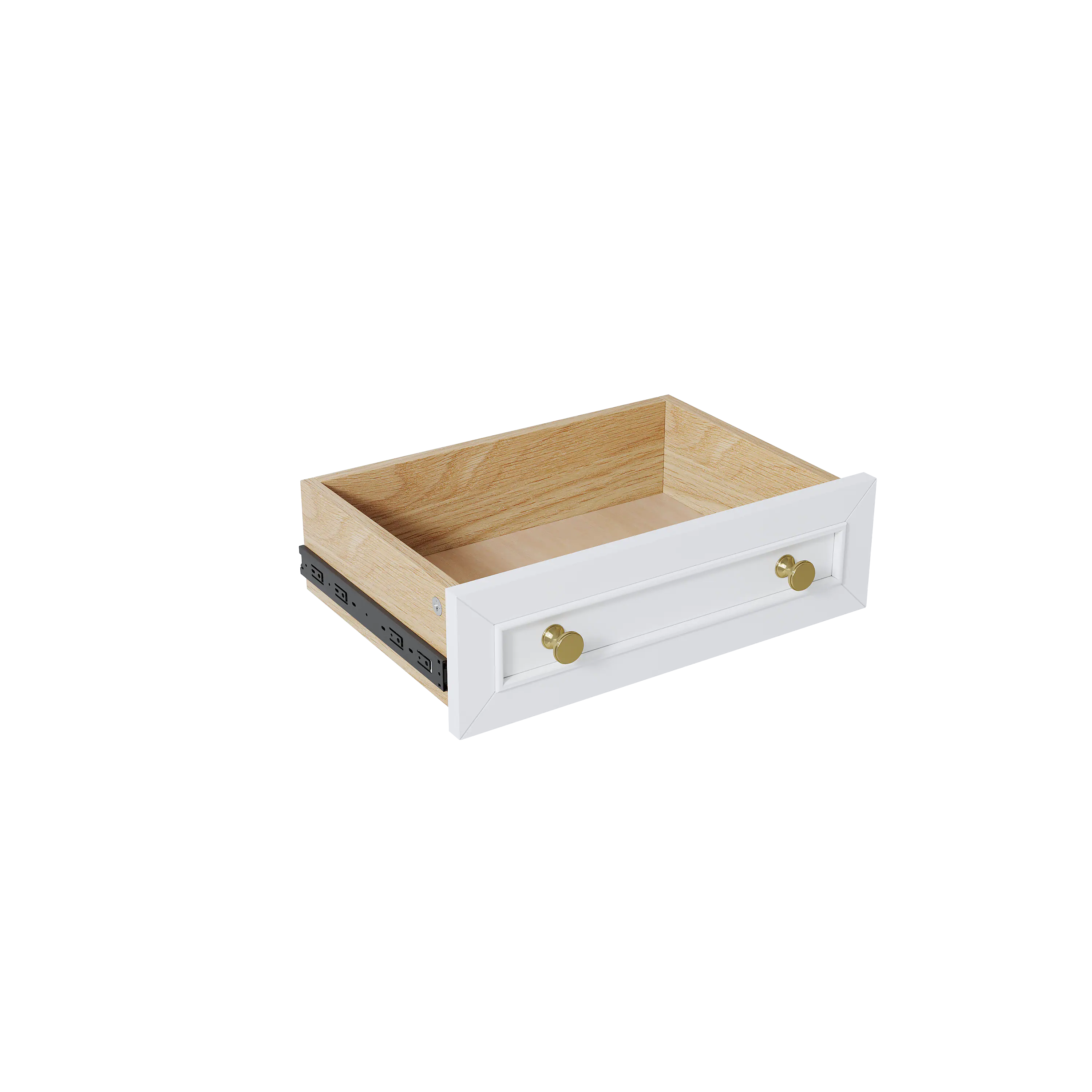 Alt View 10. WELLFOR - DURA 24 in. Solid Wood Bath Vanity with Countertop Basin, Single Sink - White.