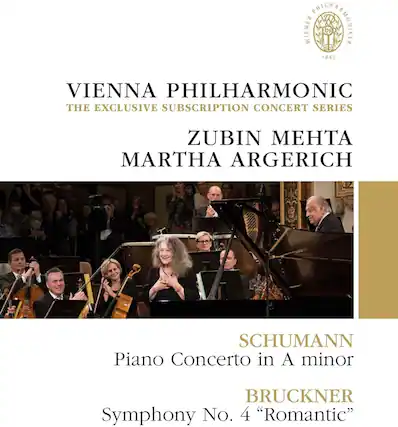 Front. Dick Kuijs - The Exclusive Subscription Concert Series - Martha Argerich & Zubin Mehta - DVD.