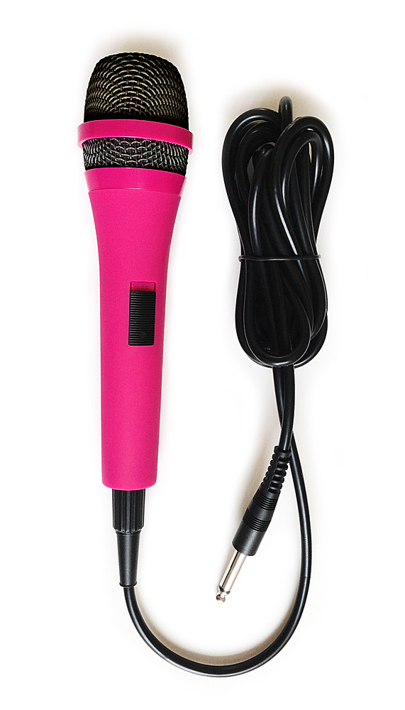 Angle View: Singing Machine - Unidirectional Dynamic Microphone