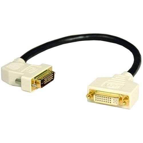 Front Standard. Tripp Lite - DVI Dual Link Video Extension Cable (45 Degree Left Connector).