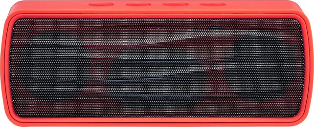 Insignia Portable Bluetooth Stereo Speaker - Red - Front Zoom
