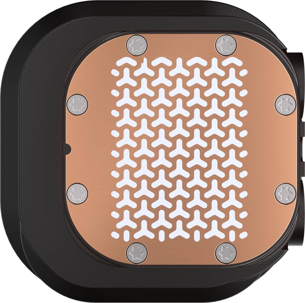 Alt View 23. CORSAIR - NAUTILUS 360 ARGB Liquid CPU Cooler with RS120 ARGB Fans - Black.