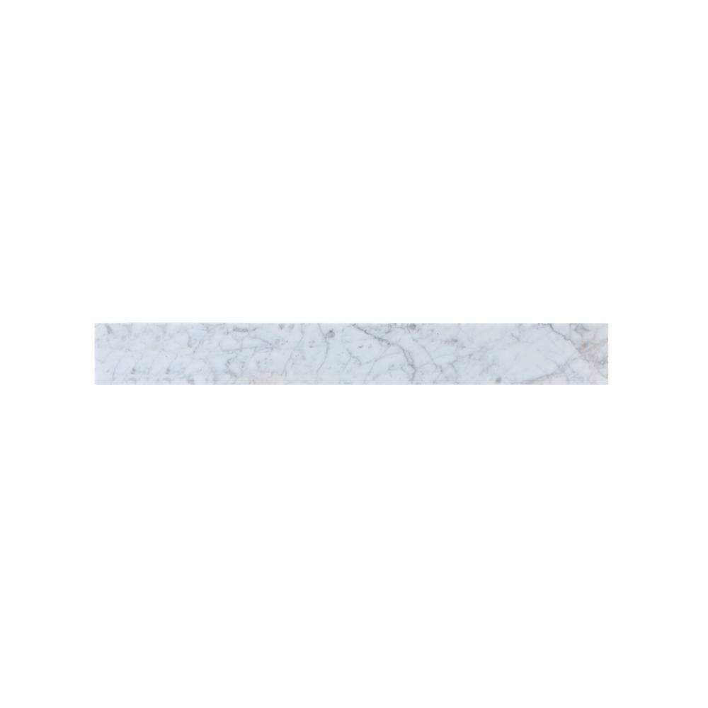 Alt View 2. Elegant Kitchen and Bath - 32 inch backsplash in carrara white - Carrara White.