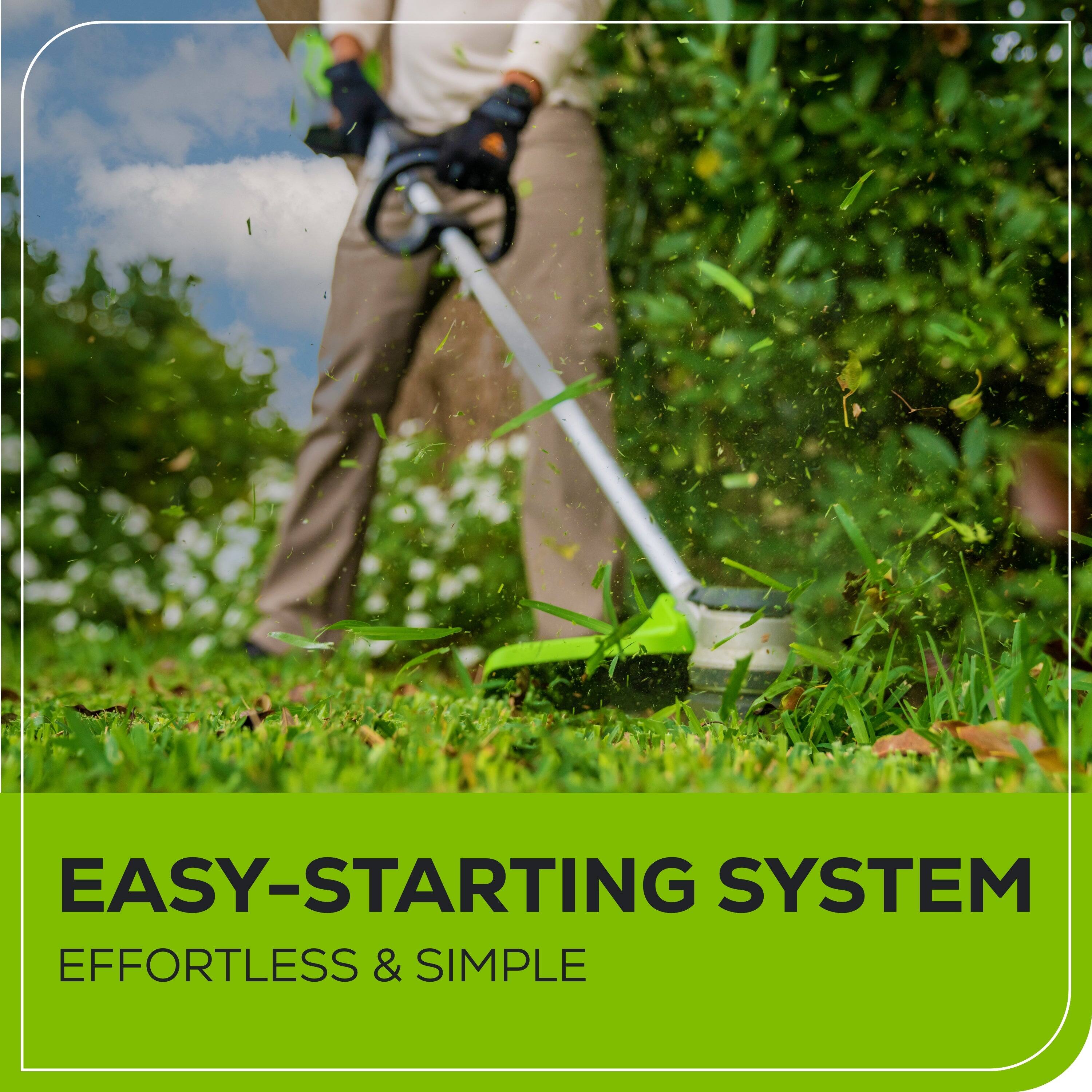 EASY-STARTING SYSTEM  
EFFORTLESS & SIMPLE